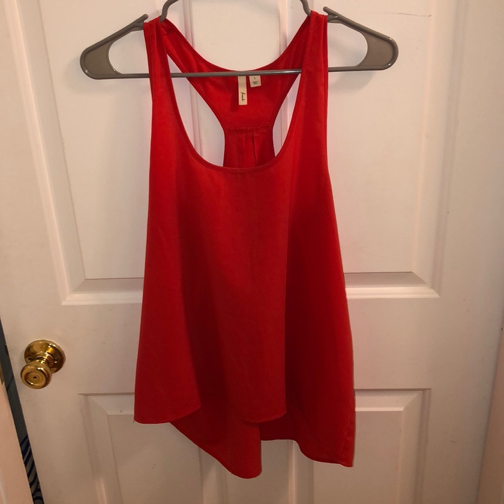 Coral tank top